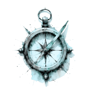Compass illustration for DBT Path email list signup