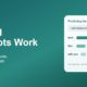 How AI chatbots work, a diagram of next-word prediction, DBT Path plain-language guide